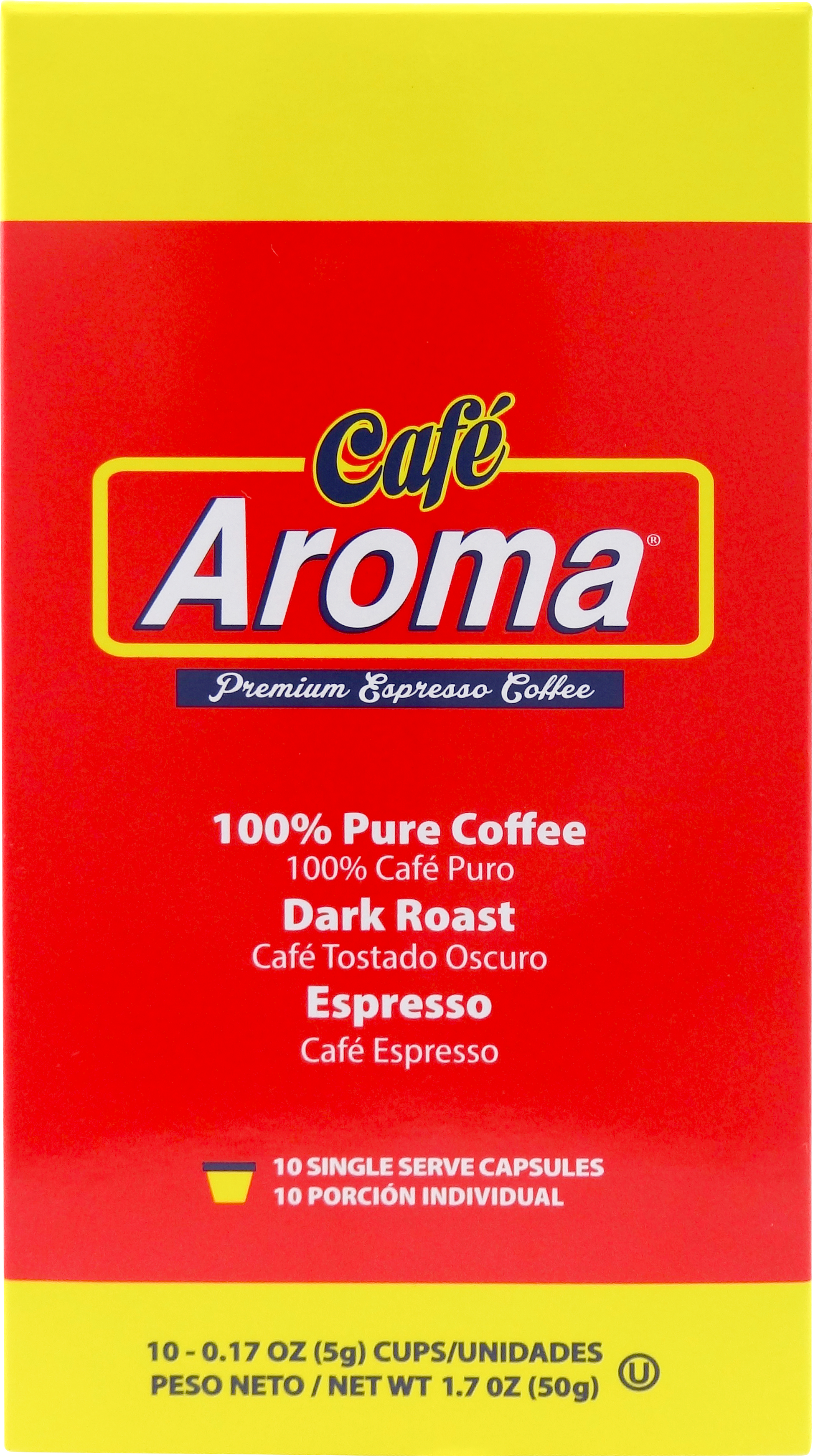 Cafe Aroma Single serve capsules