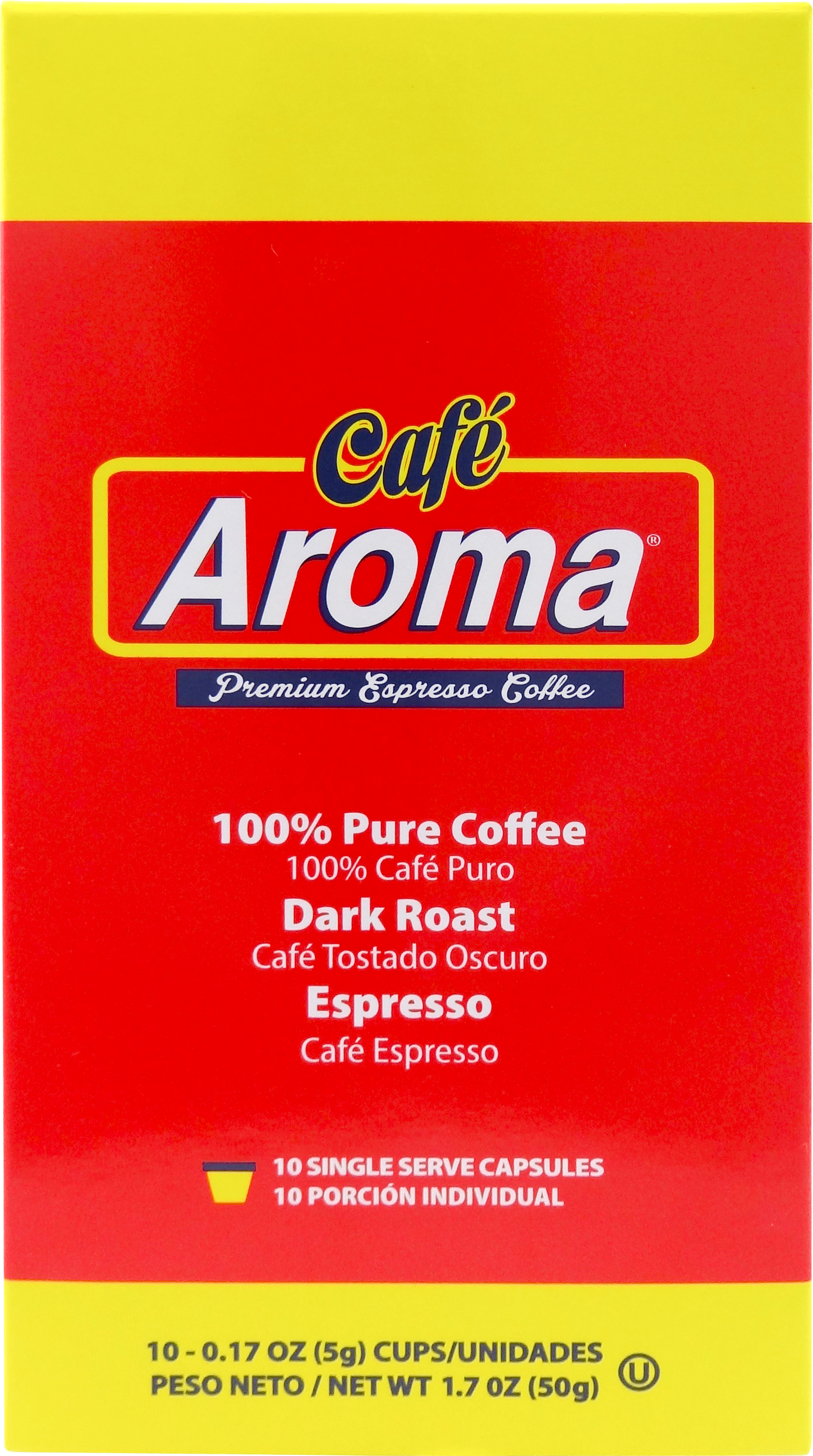 Cafe Aroma Single serve capsules