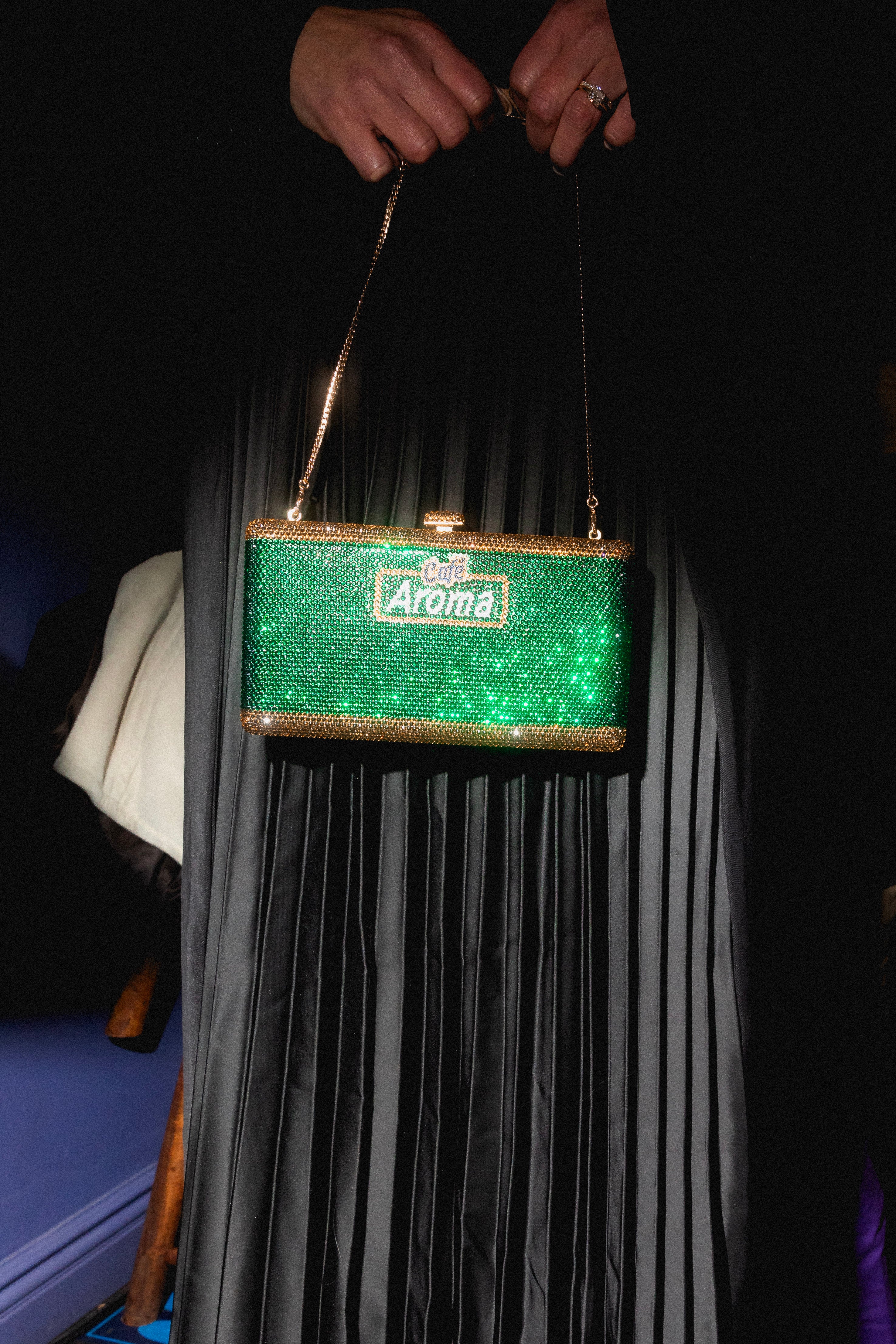Café Aroma Crystal Clutch