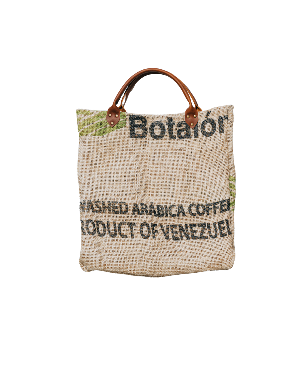 Upcycled Coffee Burlap Tote