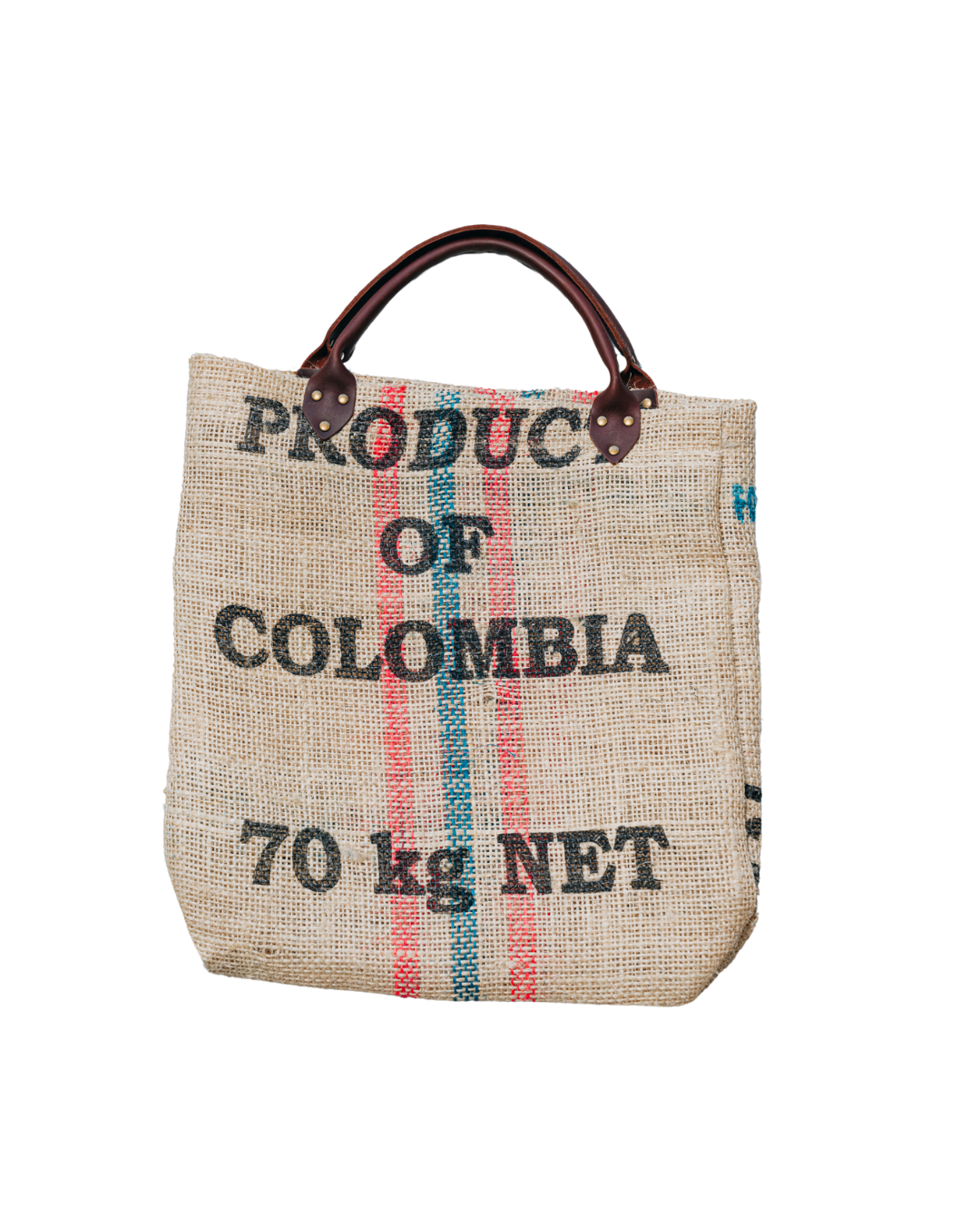 Upcycled Coffee Burlap Tote