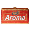 Café Aroma Crystal Clutch