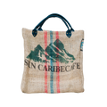 Upcycled Coffee Burlap Tote