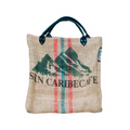 Upcycled Coffee Burlap Tote