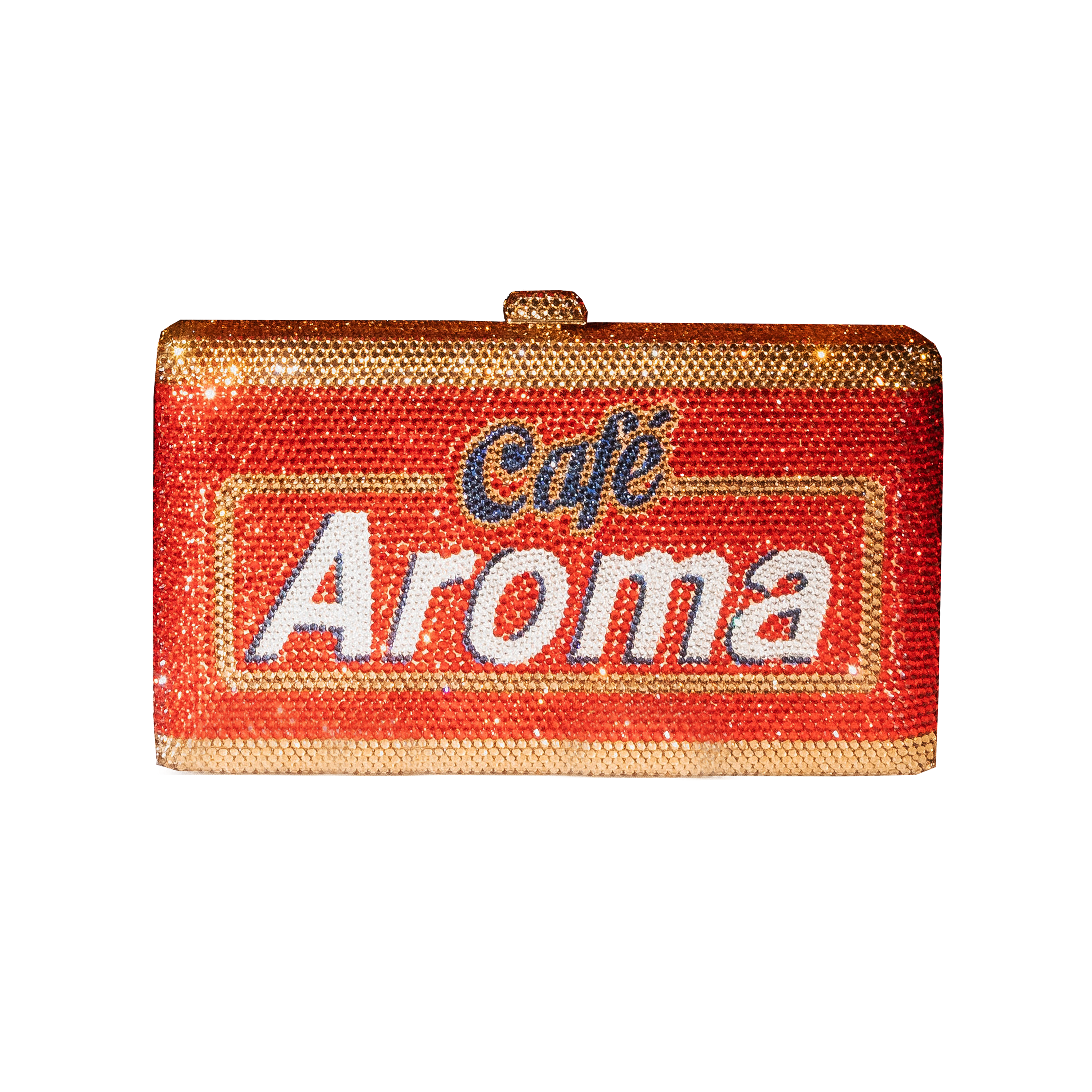 Café Aroma Crystal Clutch