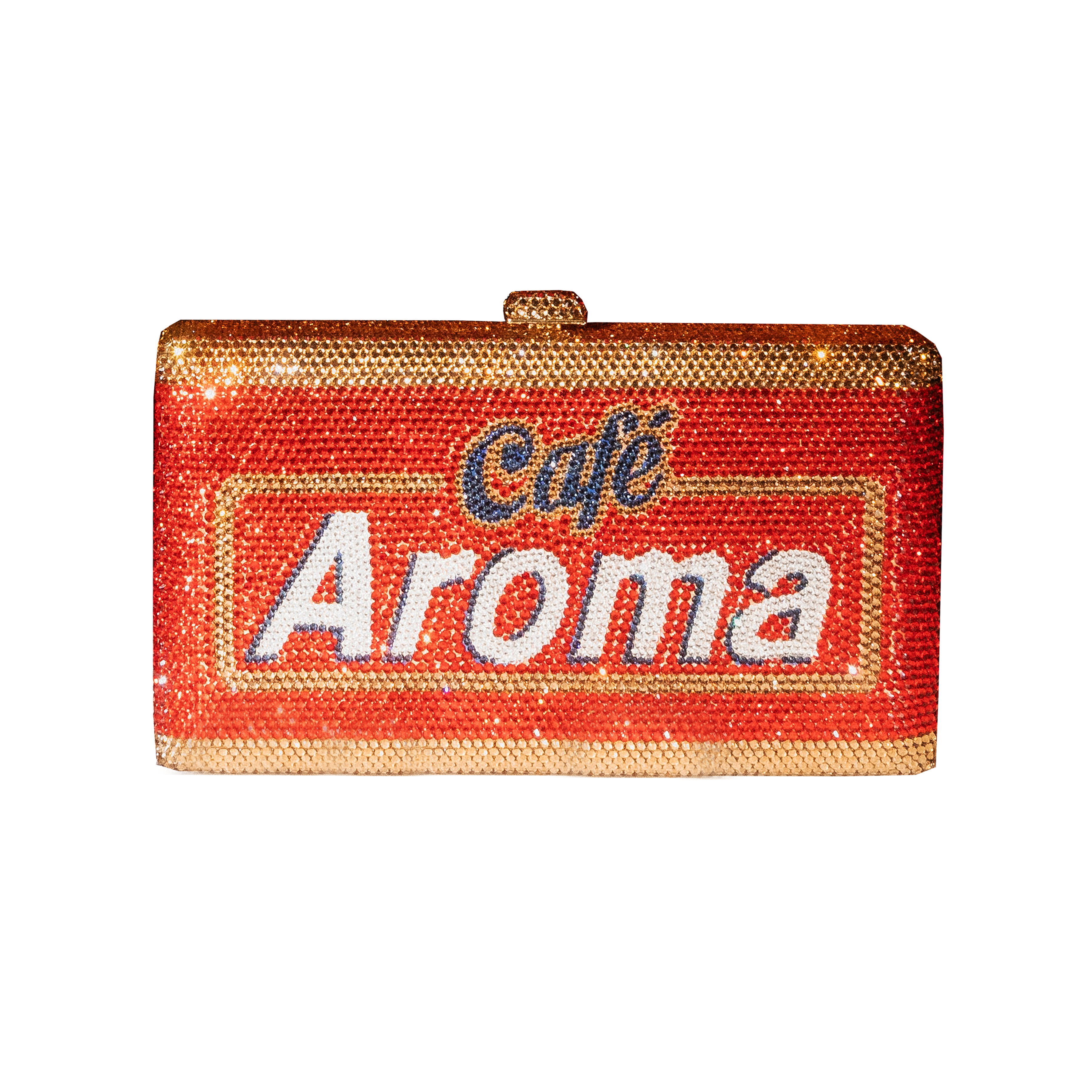 Café Aroma Crystal Clutch