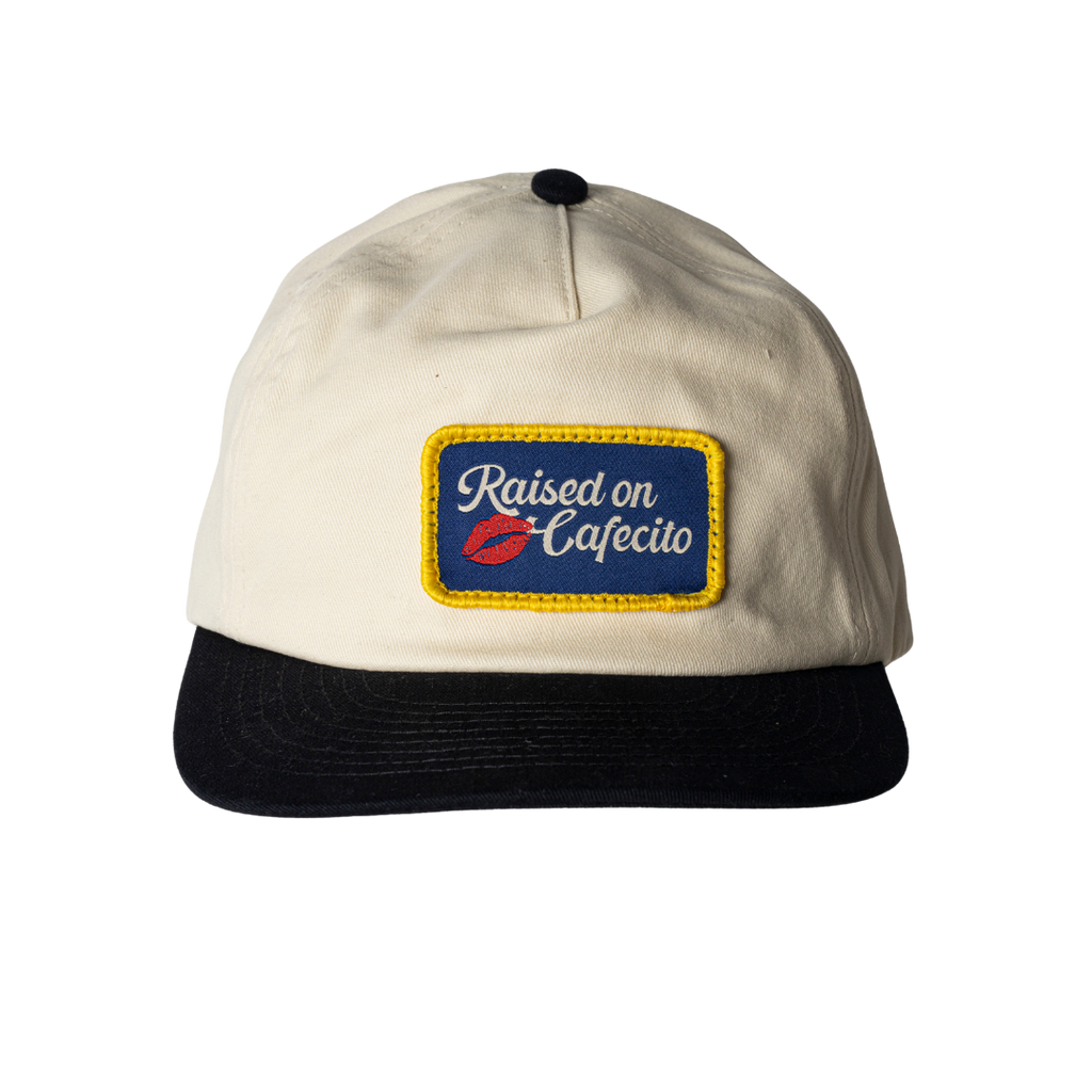 Raised on Cafecito Baseball Cap