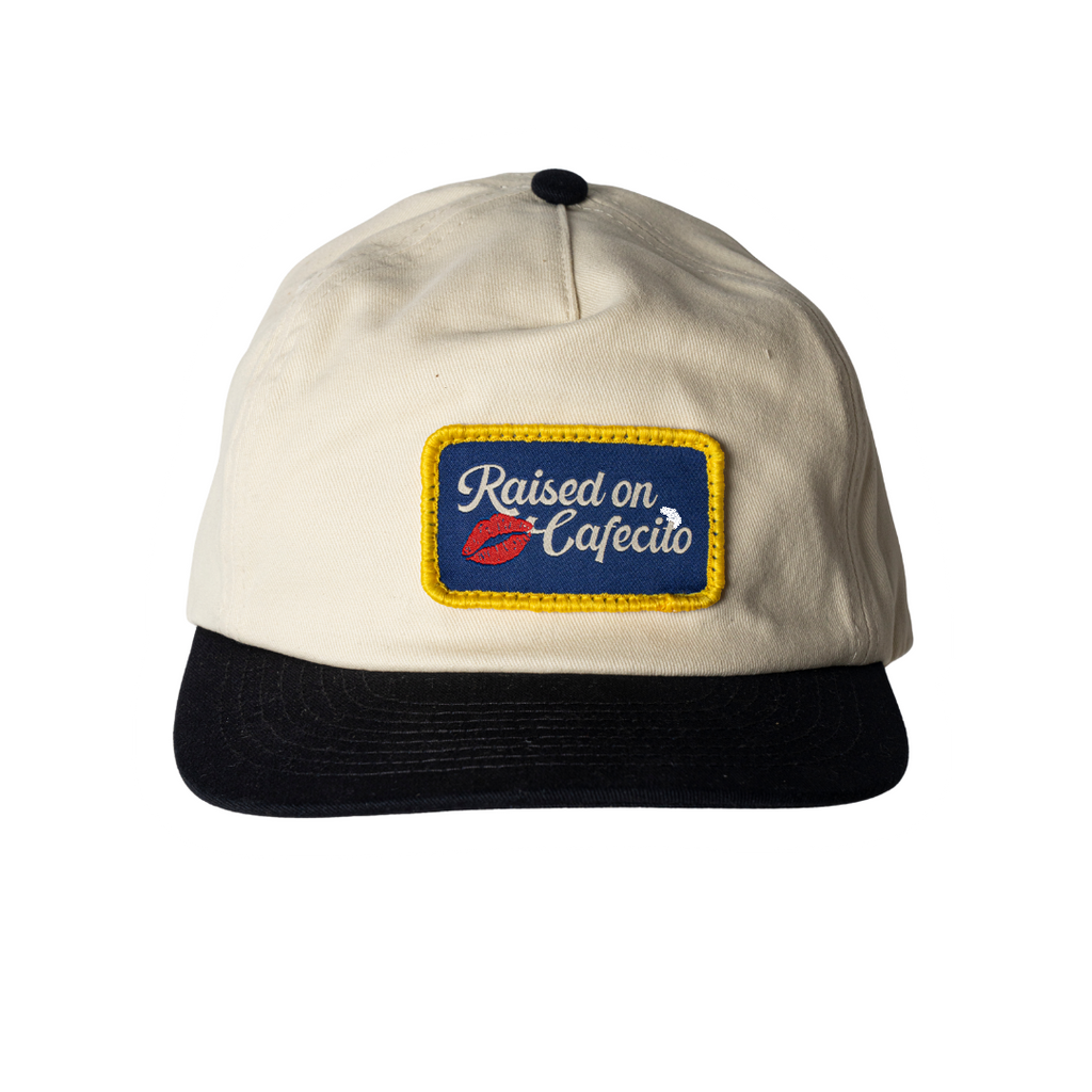 Raised on Cafecito Baseball Cap