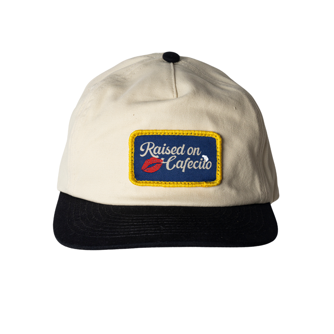Raised on Cafecito Baseball Cap