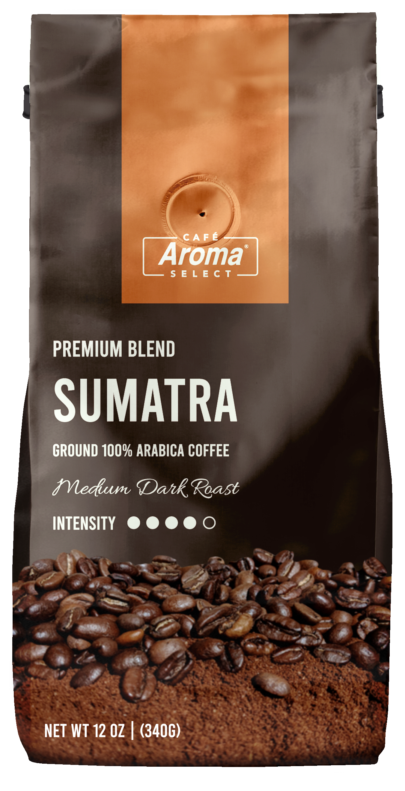 Sumatra ground coffee