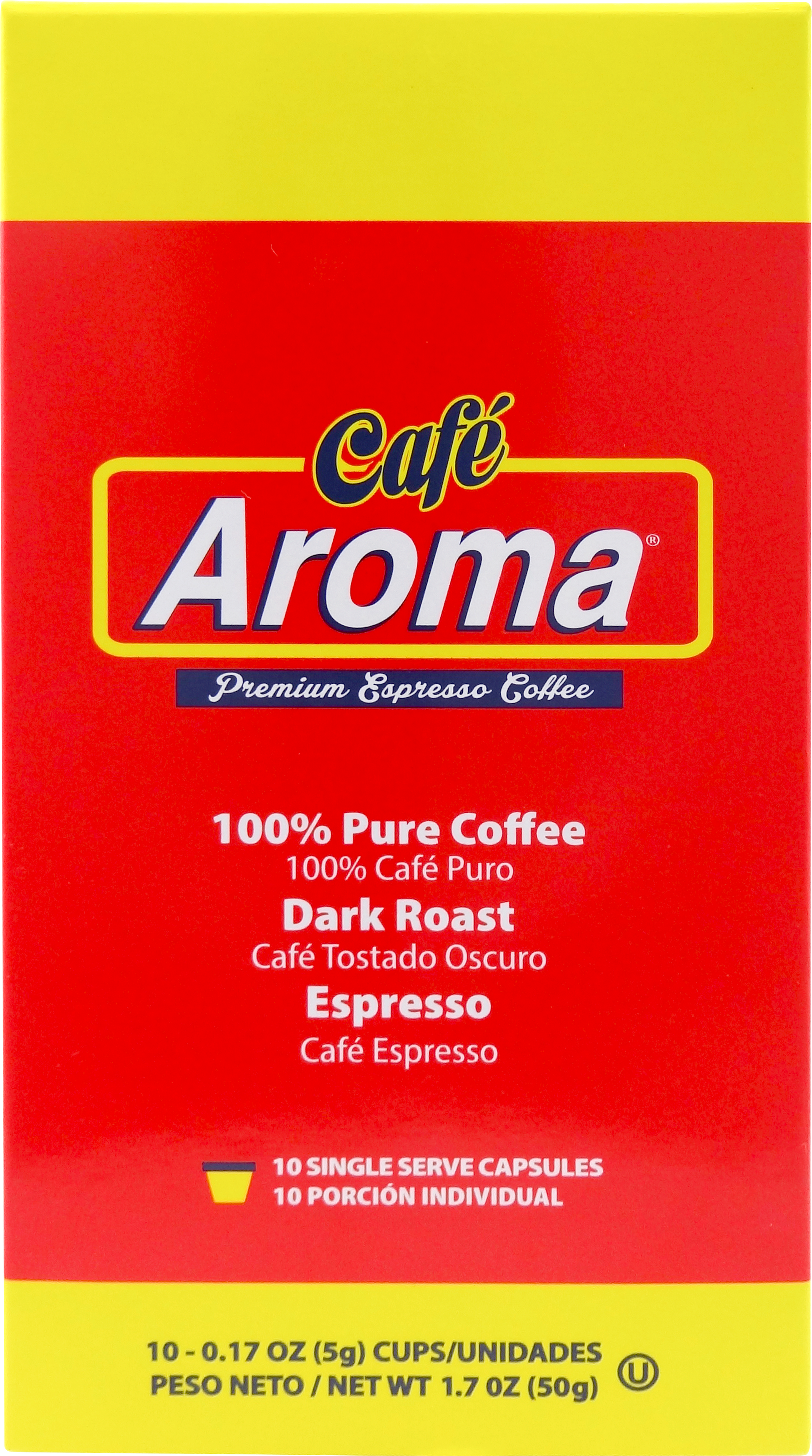 Cafe Aroma Single serve capsules 